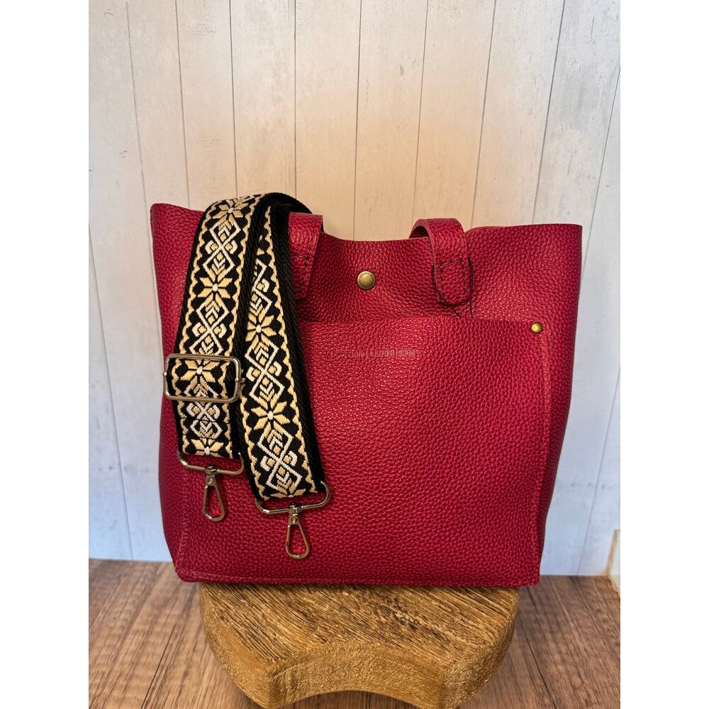 Black Tan Woven Flower Purse Strap Crossbody Bag Strap Woven Purse Strap NEW